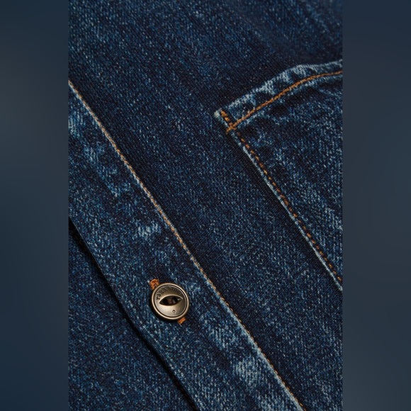 New! Rag & Bone Miramar Printed French Cotton-terry Jumpsuit 💙 XS - Picture 6 of 11